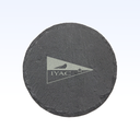 SET OF 4 SLATE COASTERS - 4"